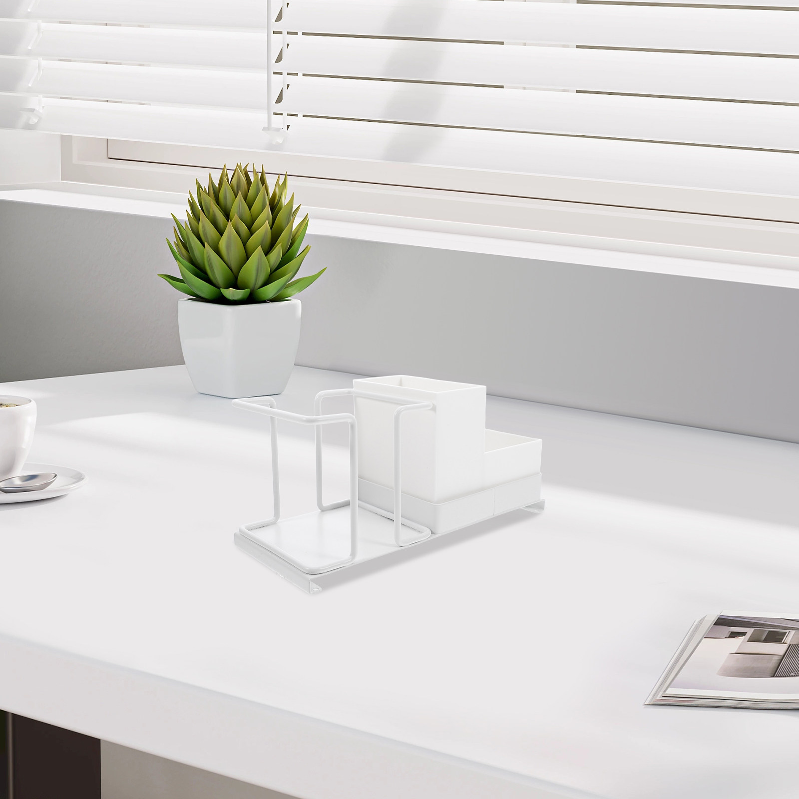 Coffee Tea Cups - Support de rangement multifonctionnel en acier