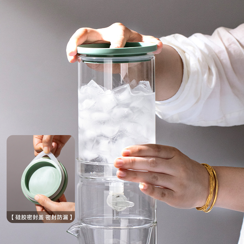Coffee Tea Pots - Carafe à café glacé, nouveau verre