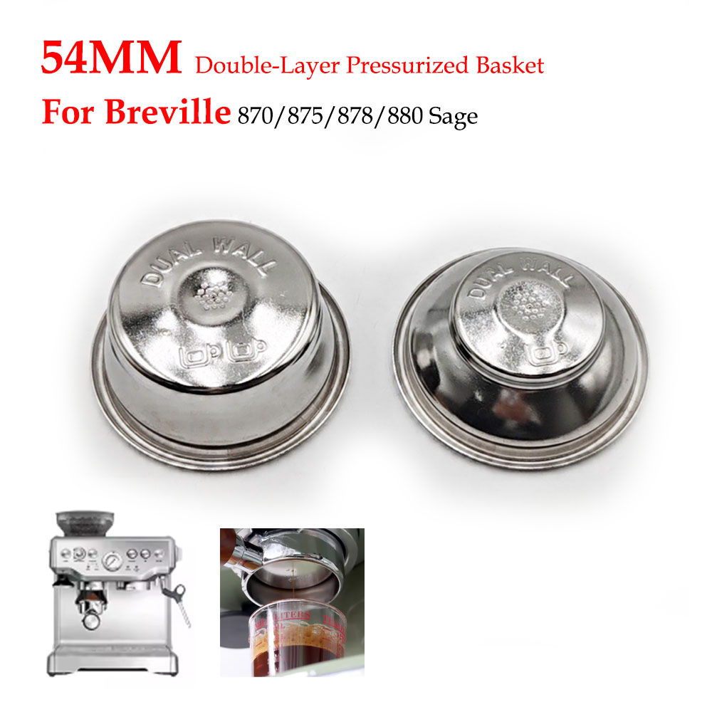 Breville Espresso Bes870 - Panier filtrant pressurisé double couche de