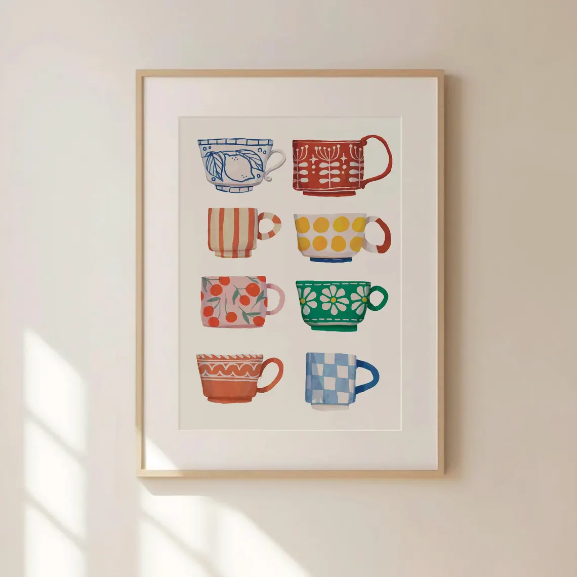 Coffee Tea Poster - Impression de tasse à thé, affiche