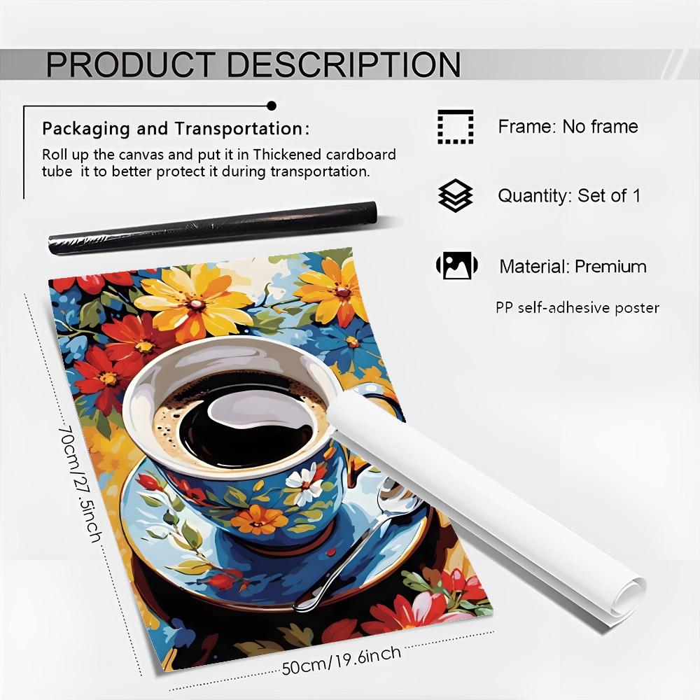 Affiche de tasse de café pour  - Coffee Tea Poster avis et prix