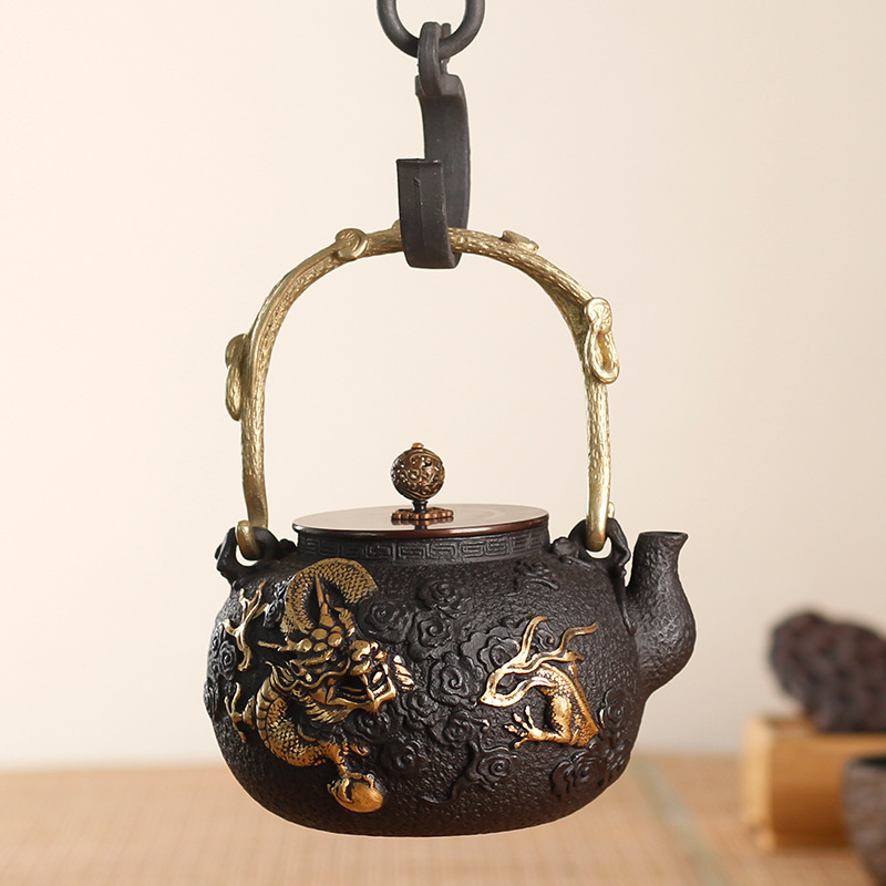 Théière en fonte de 1,2L avec  - Cast Iron Teapot avis et prix