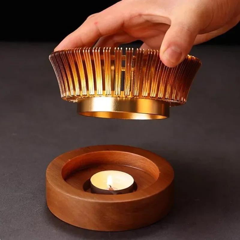 Réchaud à bougie en alliage d' - Coffee Tea Stand avis et prix