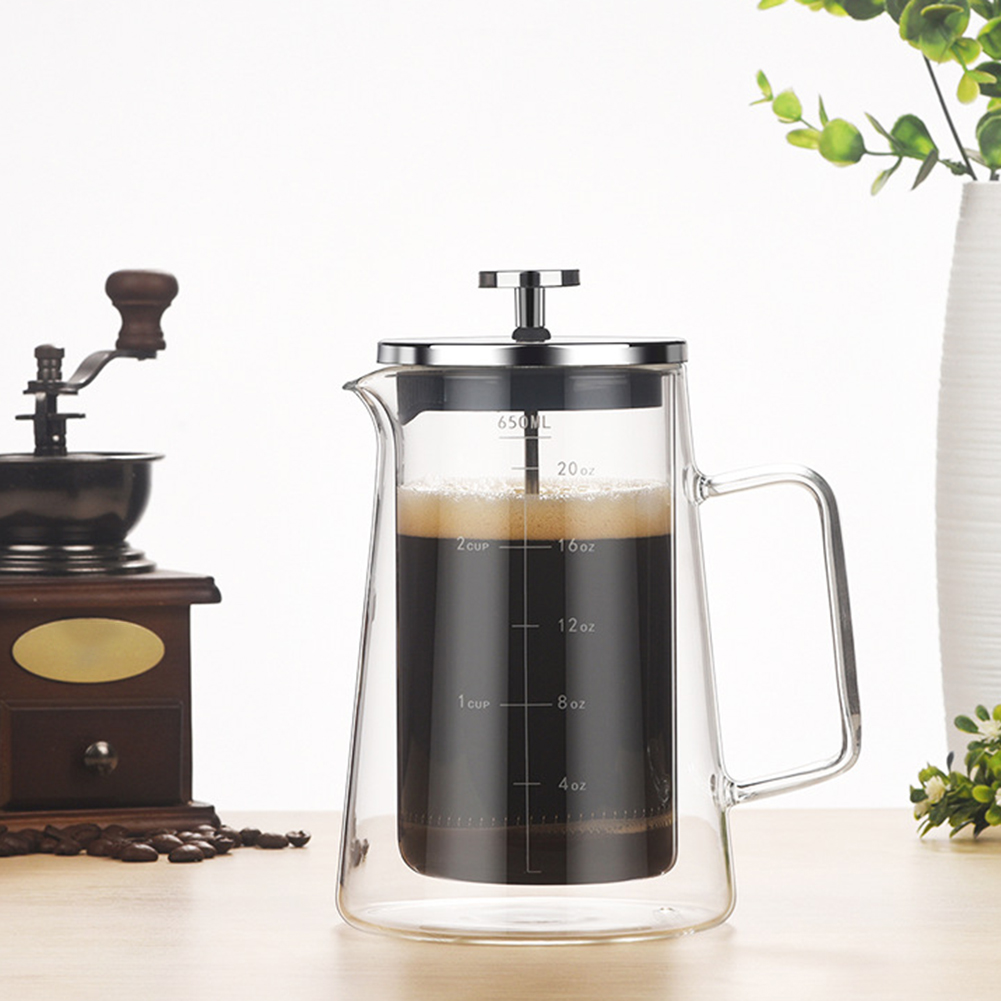 Pot à presse française Double  - Coffee Tea Pots avis et prix