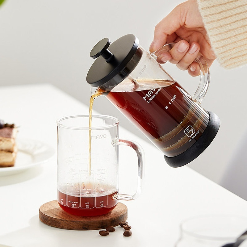 Cafetière à piston MAVO avec d - Coffee Tea Pots avis et prix