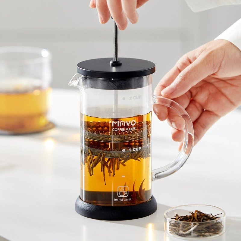 Cafetière à piston MAVO avec d - Coffee Tea Pots avis et prix