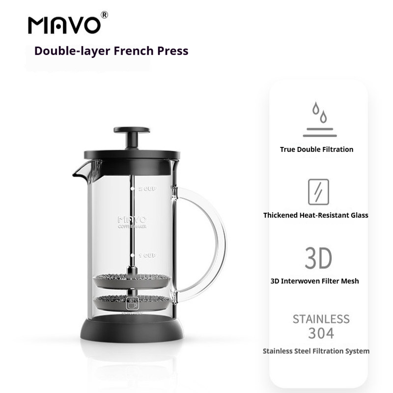 Cafetière à piston MAVO avec d - Coffee Tea Pots avis et prix