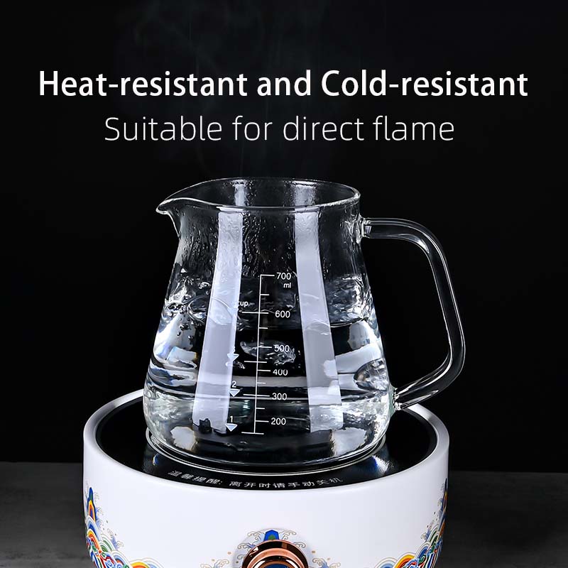 Nouveau Verre à haute teneur e - Coffee Tea Pots avis et prix