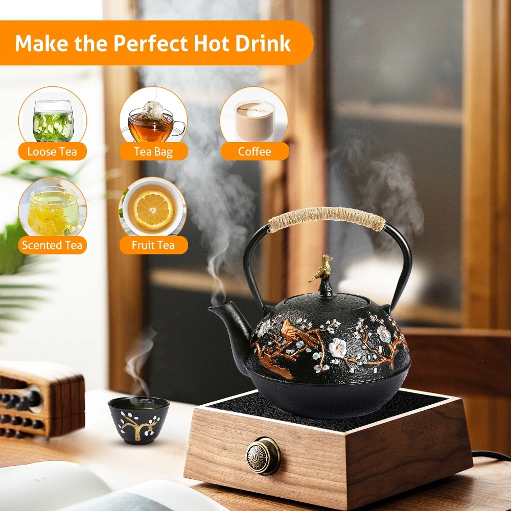 Ensemble de théière en fonte a - Cast Iron Teapot avis et prix