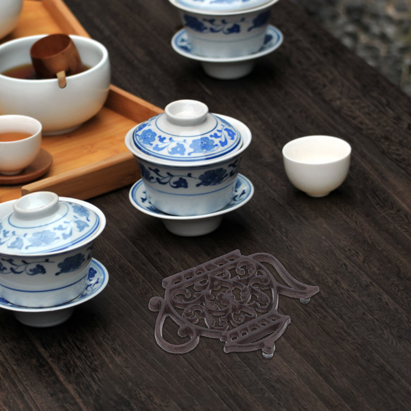 Sous-plat en fonte en forme de - Cast Iron Teapot avis et prix